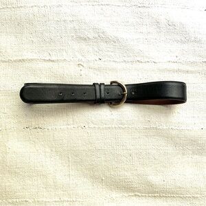 Vintage Coach Half Moon Belt